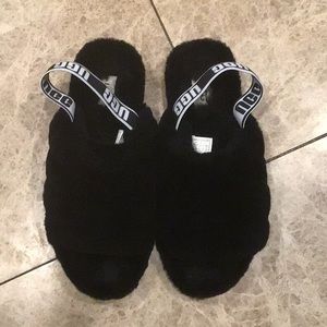 Ugg Black Slippers